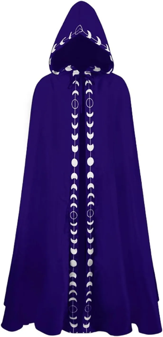 2023 Fall Fashion Windproof Hooded Open Front Cardigan, Women Long Poncho Cape Coat Winter Cloak Trench Outwear Jacket