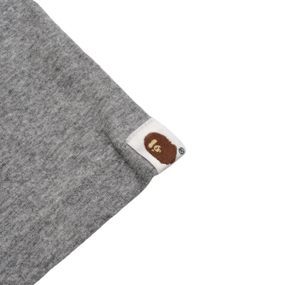A BATHING APE CAMO COLLEGE TEE  (S)