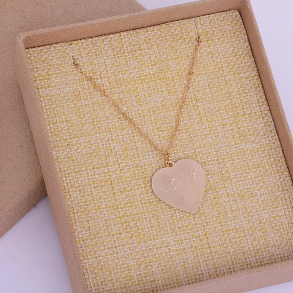 About 23mm tibetara Heart Stamping Blanks Brass Stamping Tags hand stamping blanks Necklace Pendants charms bracelet plated kc gold 20pcs