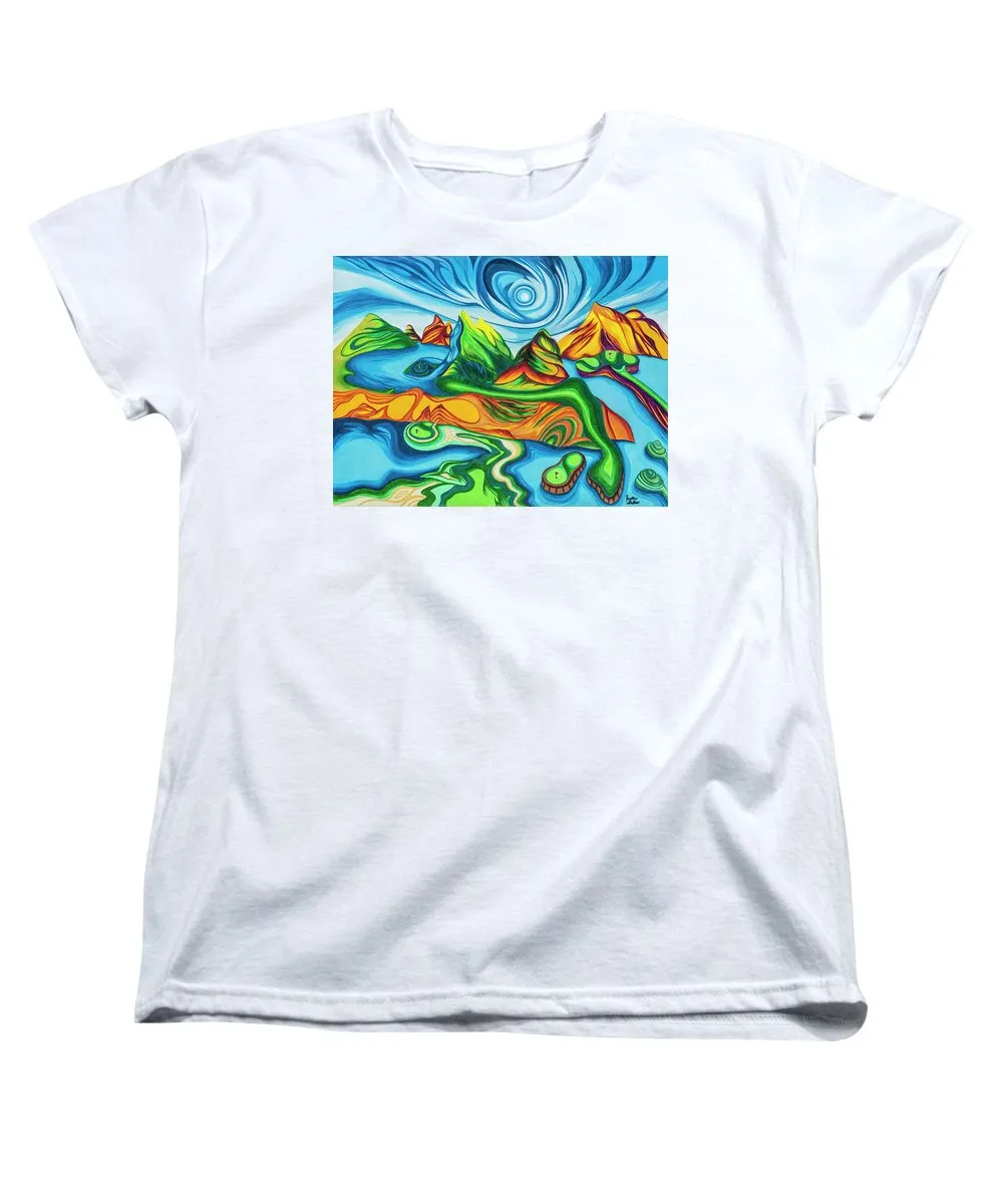 Abstract Golf Holes - Women's T-Shirt (Standard Fit)