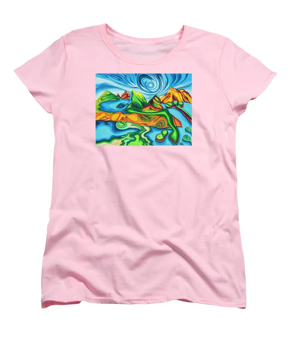 Abstract Golf Holes - Women's T-Shirt (Standard Fit)