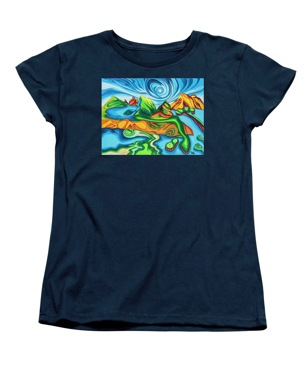 Abstract Golf Holes - Women's T-Shirt (Standard Fit)