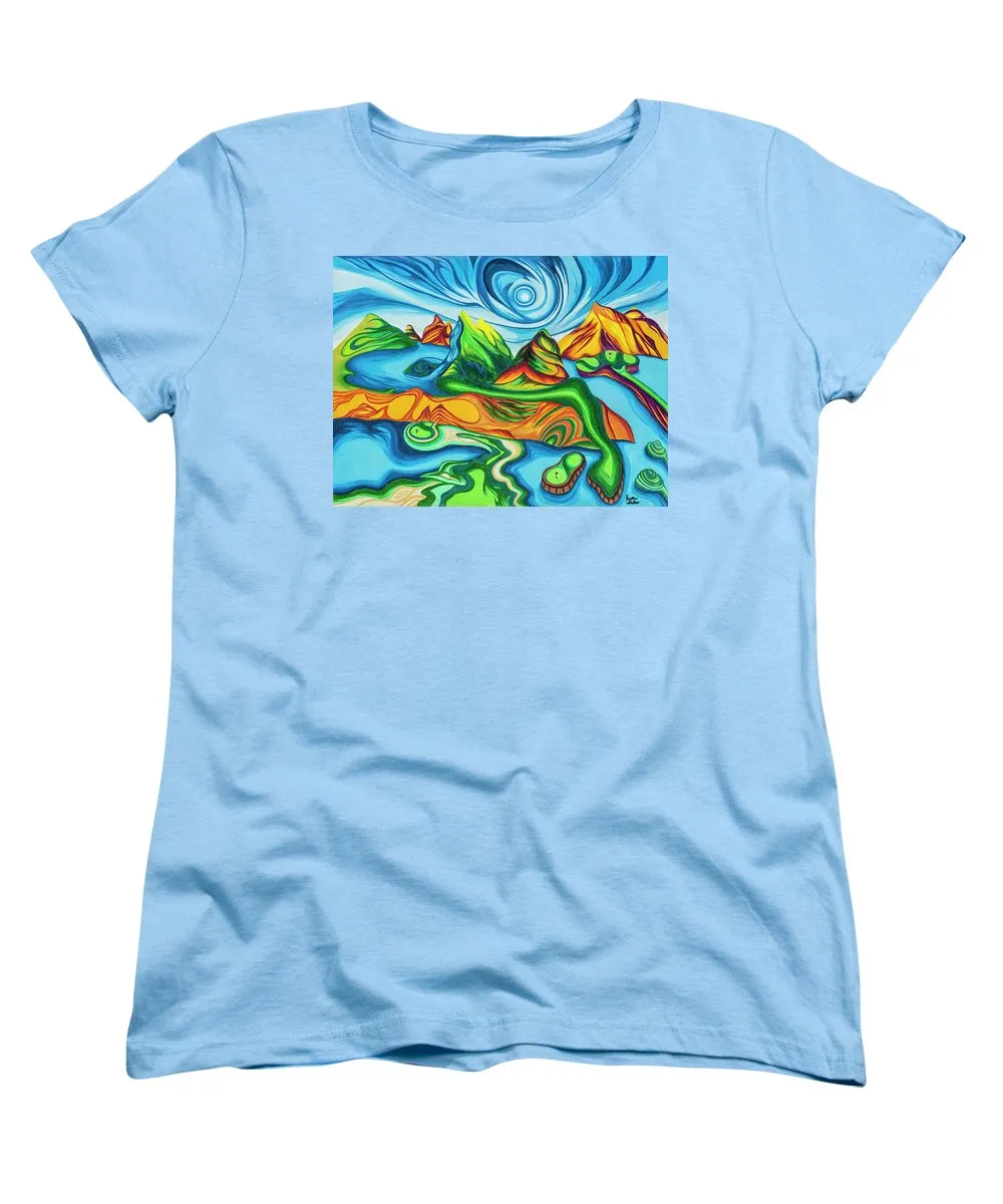 Abstract Golf Holes - Women's T-Shirt (Standard Fit)