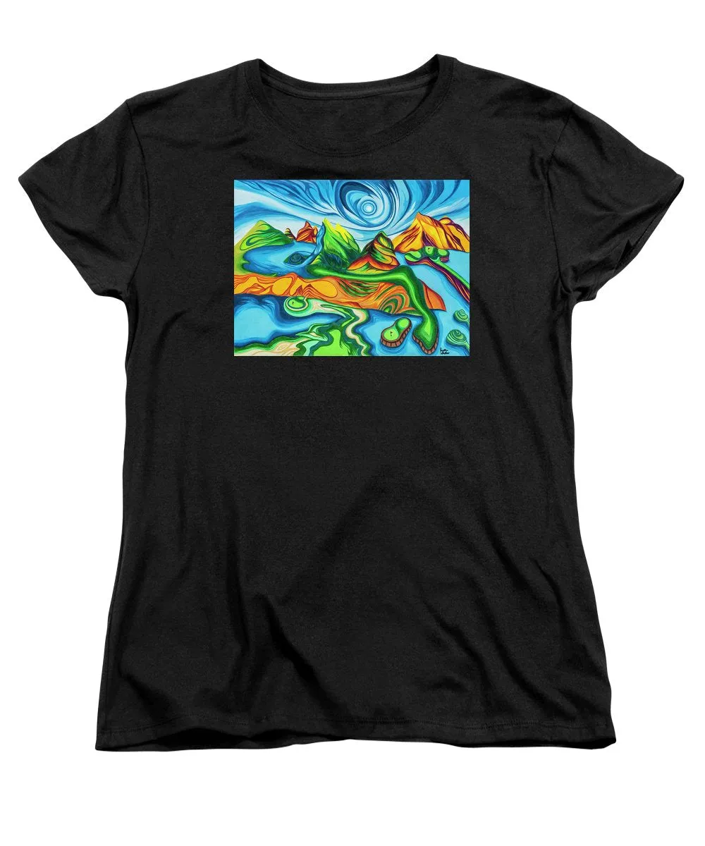 Abstract Golf Holes - Women's T-Shirt (Standard Fit)