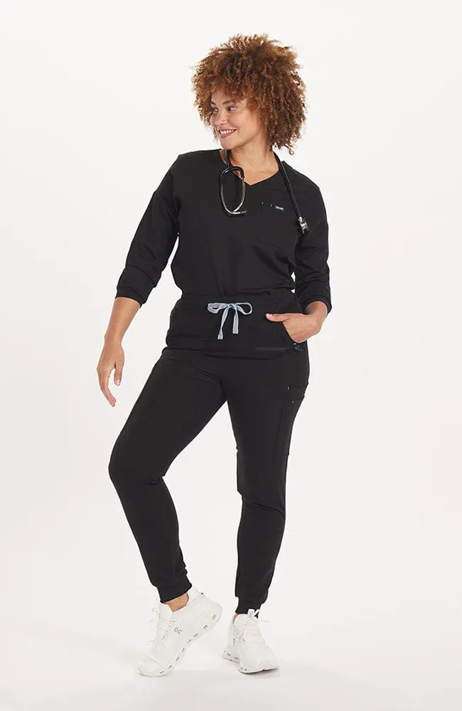 Alpine Dolman ¾ Sleeve 2-Pocket CORE Scrub Top