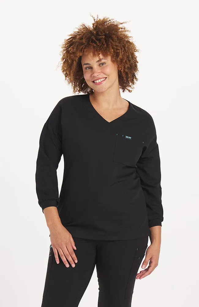 Alpine Dolman ¾ Sleeve 2-Pocket CORE Scrub Top