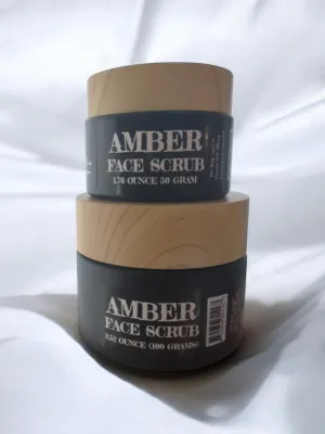 Amber Face Scrub