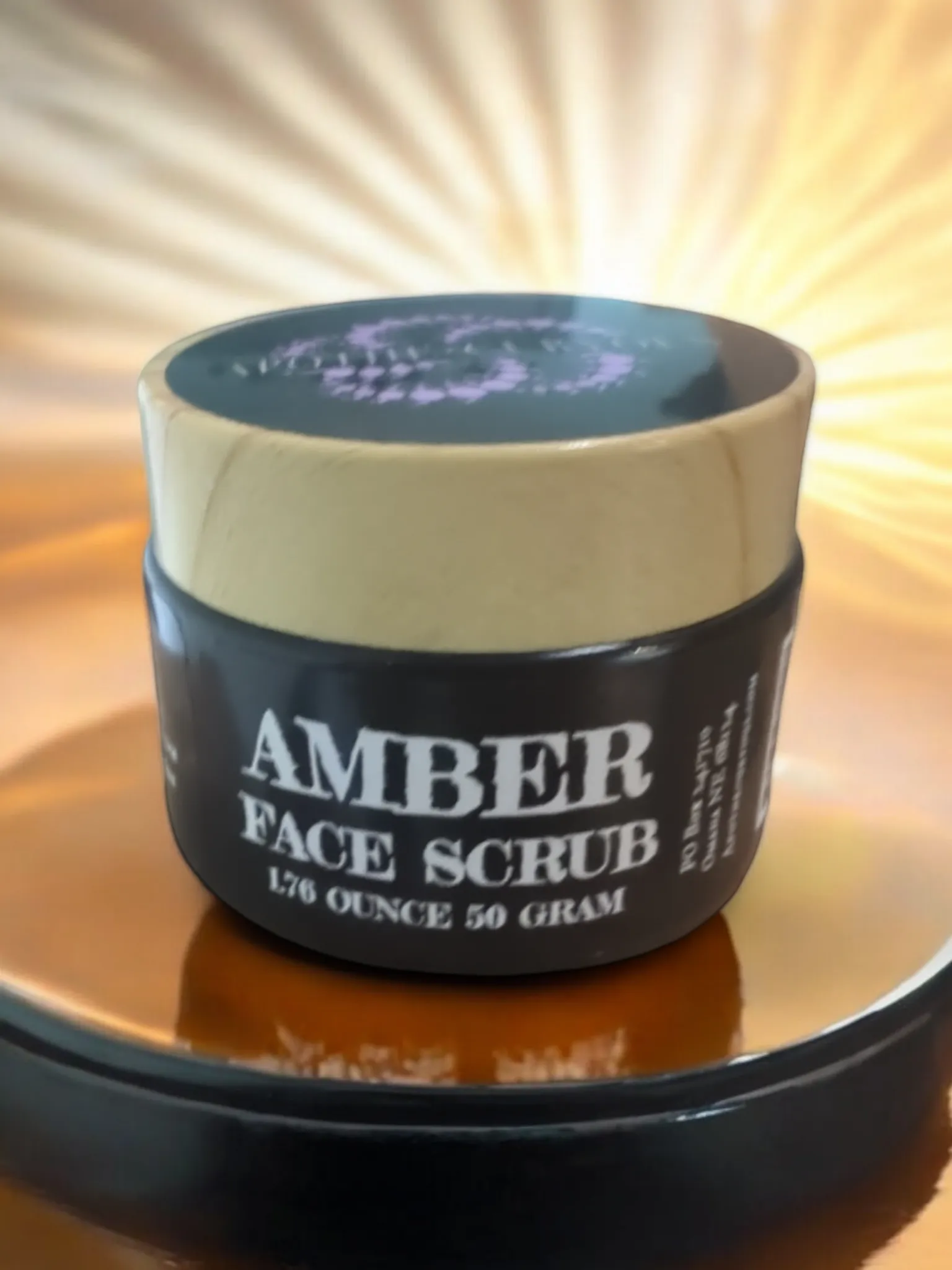 Amber Face Scrub