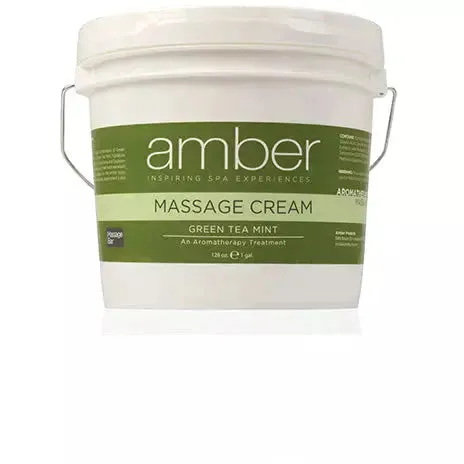 Amber Massage Cream Green Tea Mint
