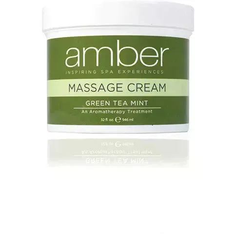 Amber Massage Cream Green Tea Mint