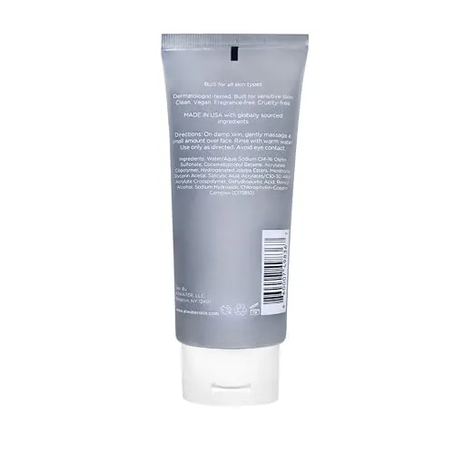 ATWATER Skin Armor Exfoliating Face Scrub,Men’s Facial Cleanser - Smoothes and Cleans Skin to remove Dead Skin - Travel Size Mens Face Exfoliator Leaving you Fresh and Vibrant - 3.4 oz