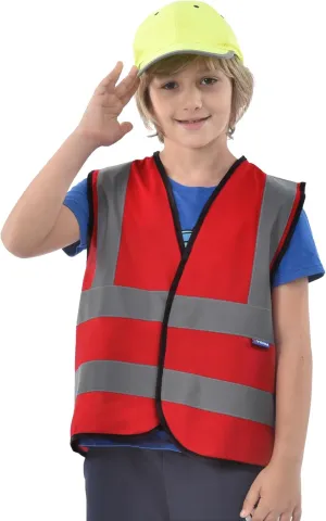 AYKRM Kids High visibility viz vest hi vis viz reflective safety vests