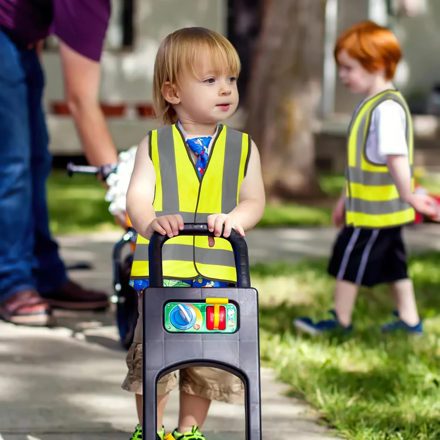 AYKRM Kids High visibility viz vest hi vis viz reflective safety vests