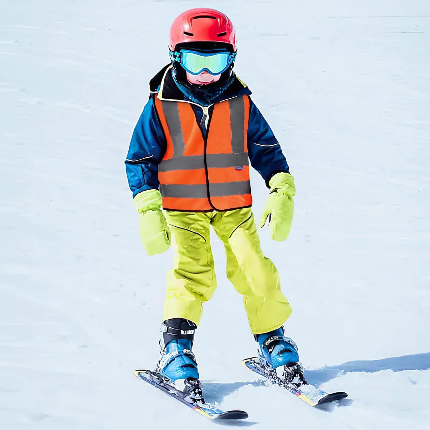 AYKRM Kids High visibility viz vest hi vis viz reflective safety vests
