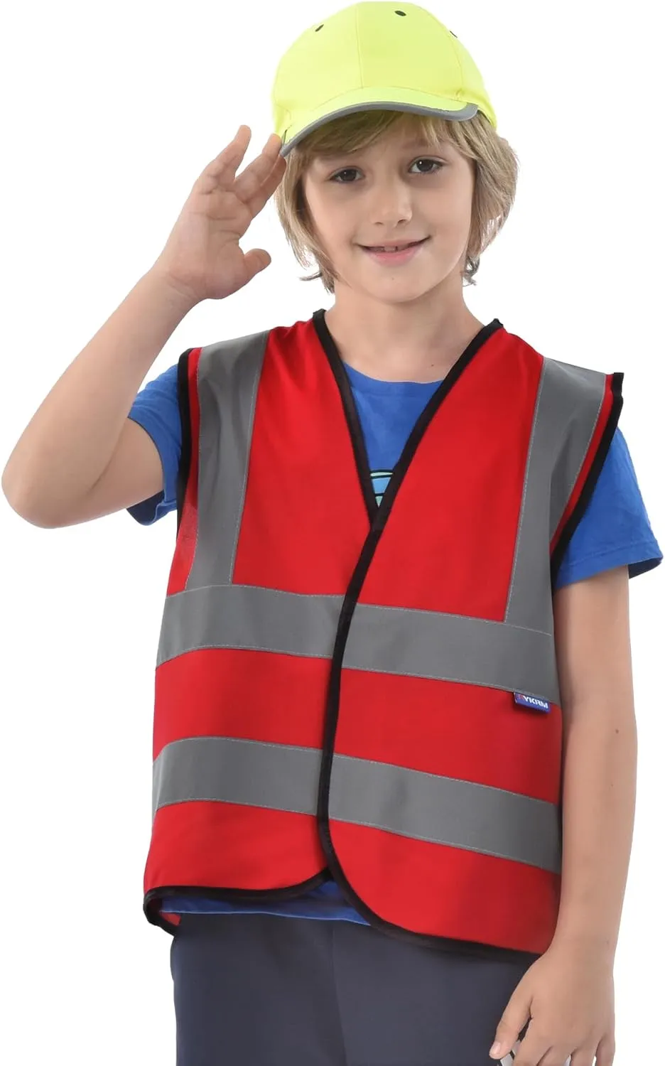 AYKRM Kids High visibility viz vest hi vis viz reflective safety vests