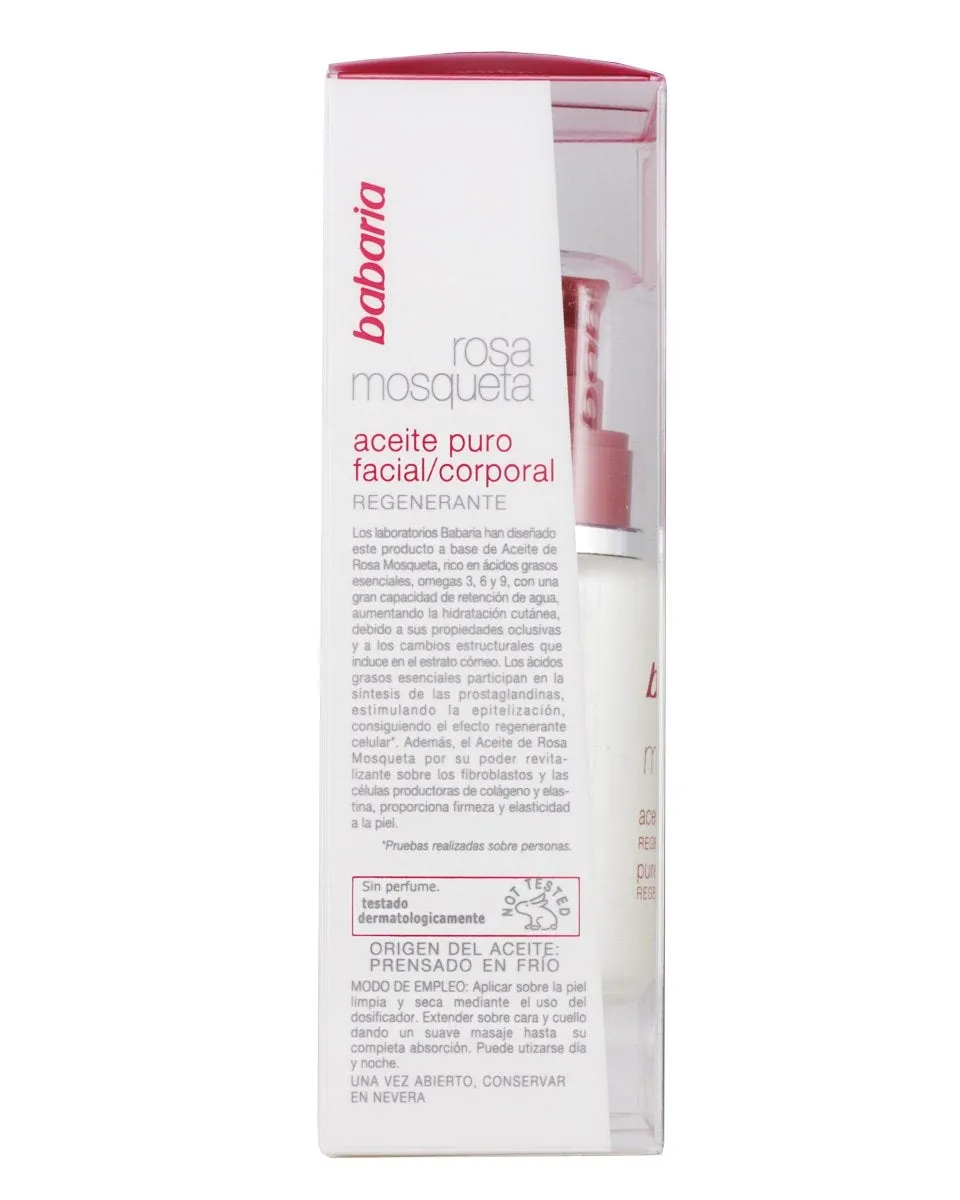 Babaria Pure Rosehip Oil Facial Oil 50ml
