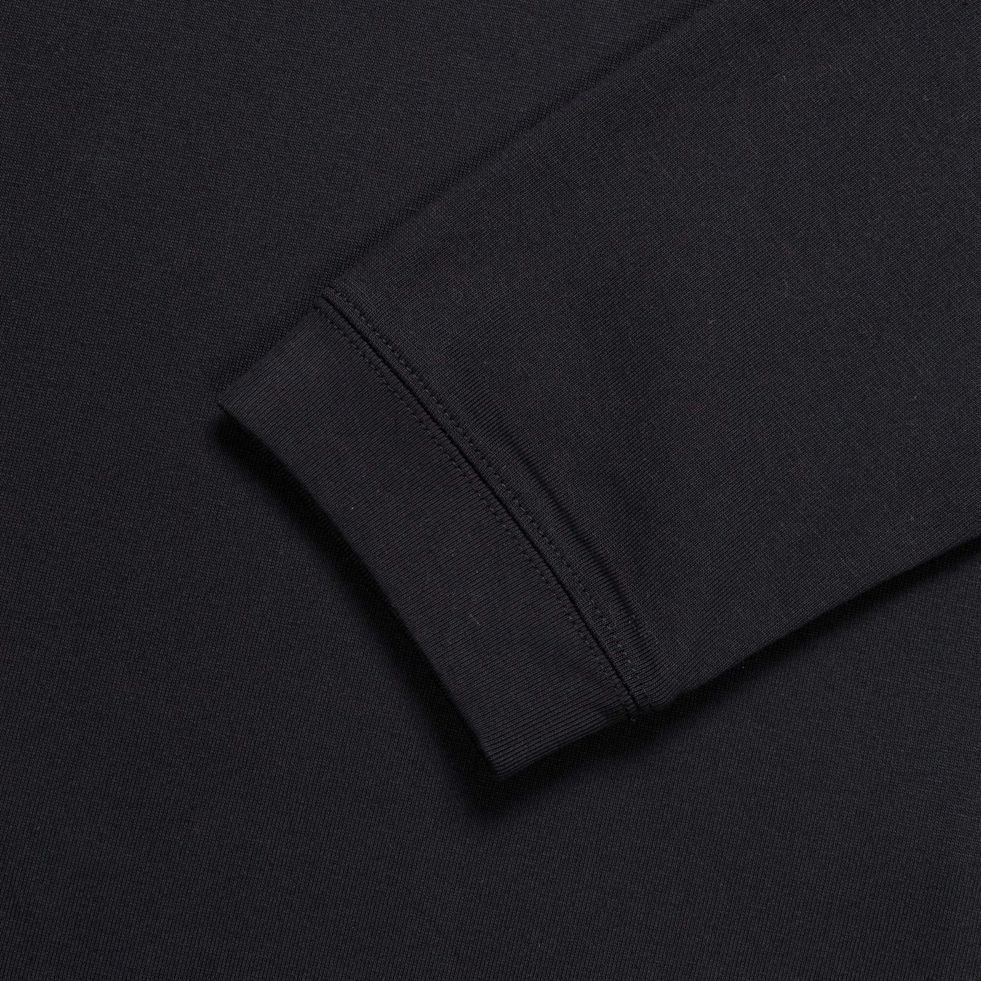 Backprint L/S Tee x and wander - Black