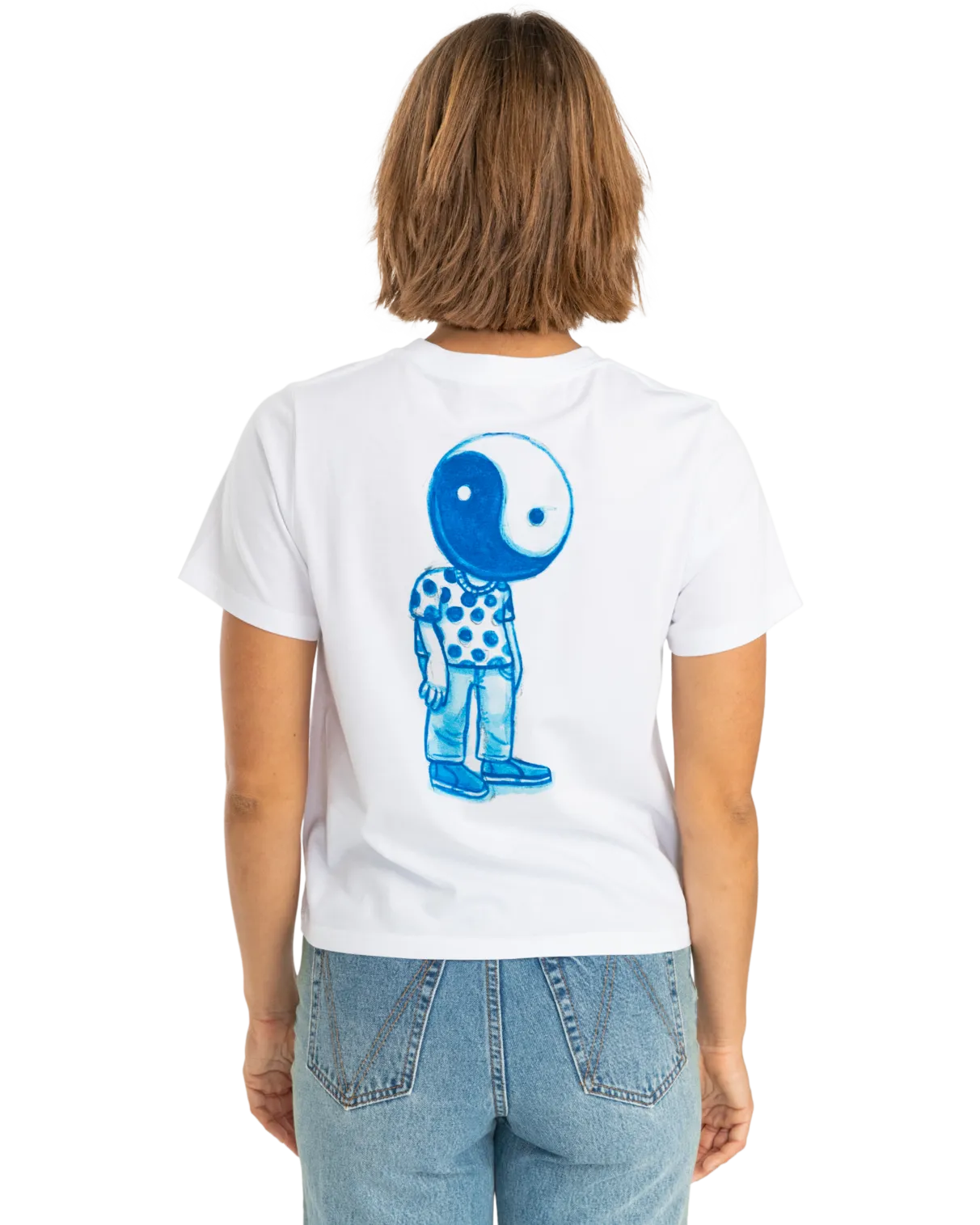Balance Boy T-Shirt in Antique White