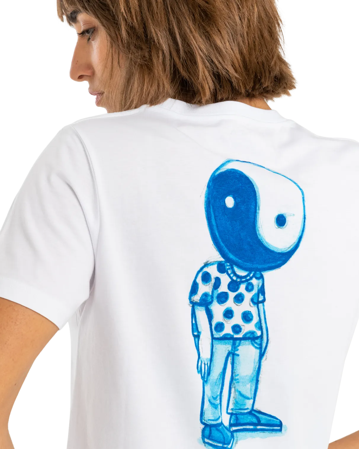 Balance Boy T-Shirt in Antique White