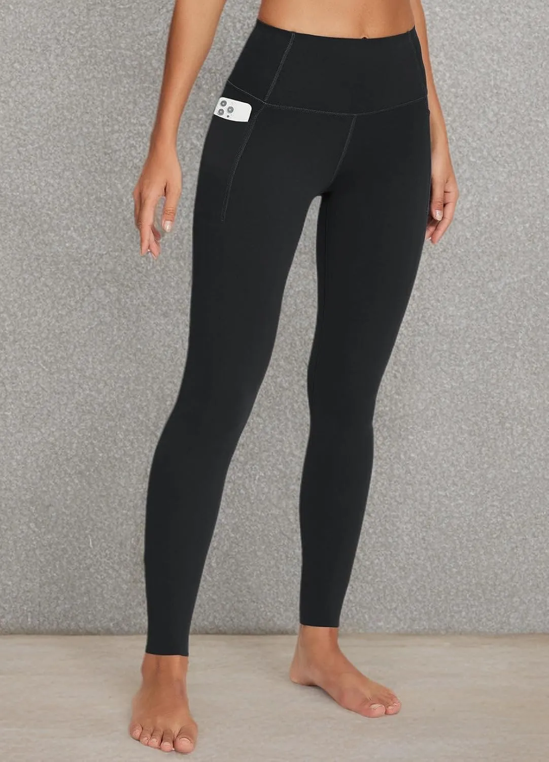 baleaf Freeleaf Women's 7/8 Yoga Leggings with Pockets, High Waisted 27" Workout Lounge Leggings Cozy Soft Athletic Pants