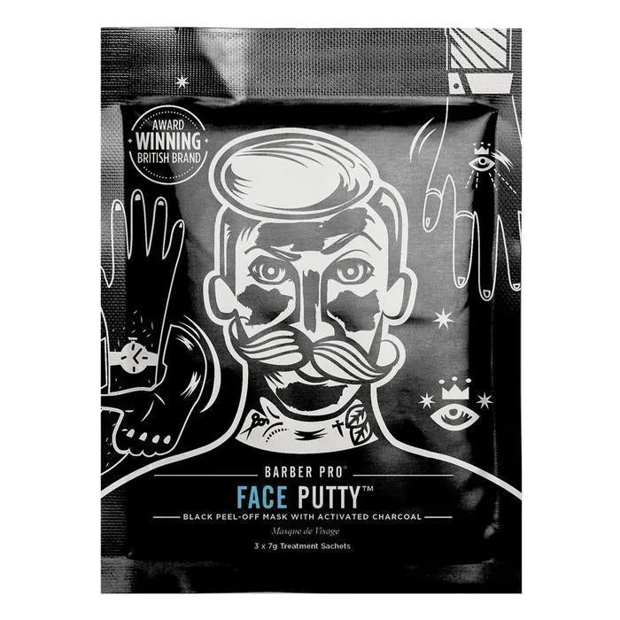 Barber Pro Face Putty Peel-Off Mask