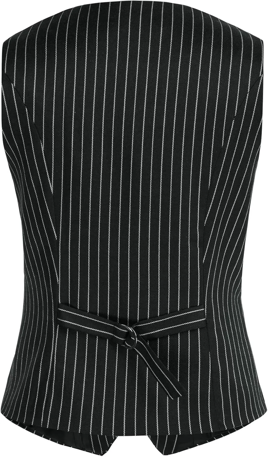 Belle Poque Women's Vintage Waistcoat Vest Suit Vests Double Breasted Sleeveless Blazer Coats