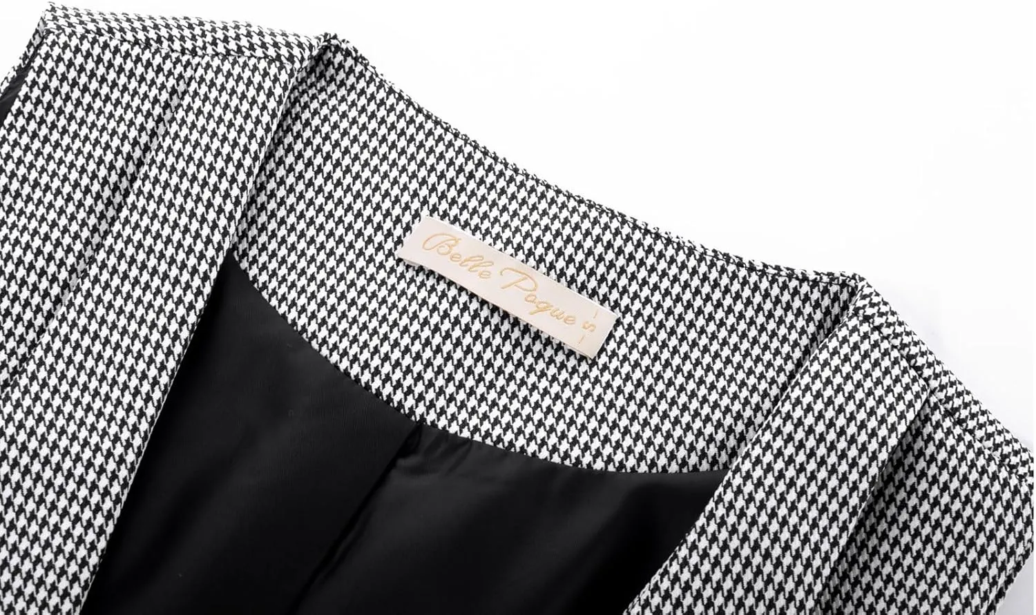 Belle Poque Women's Vintage Waistcoat Vest Suit Vests Double Breasted Sleeveless Blazer Coats