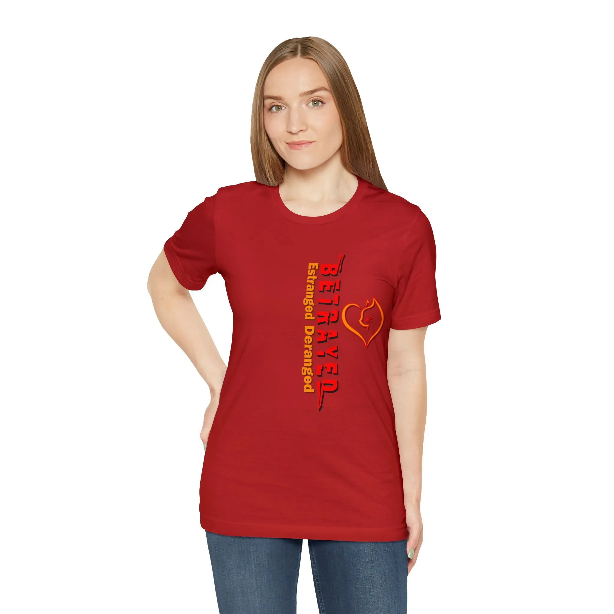 Betrayed T-Shirt Deceive Intimate Partner | Double-cross family graphics Summer tee Unfaithful Love T shirt