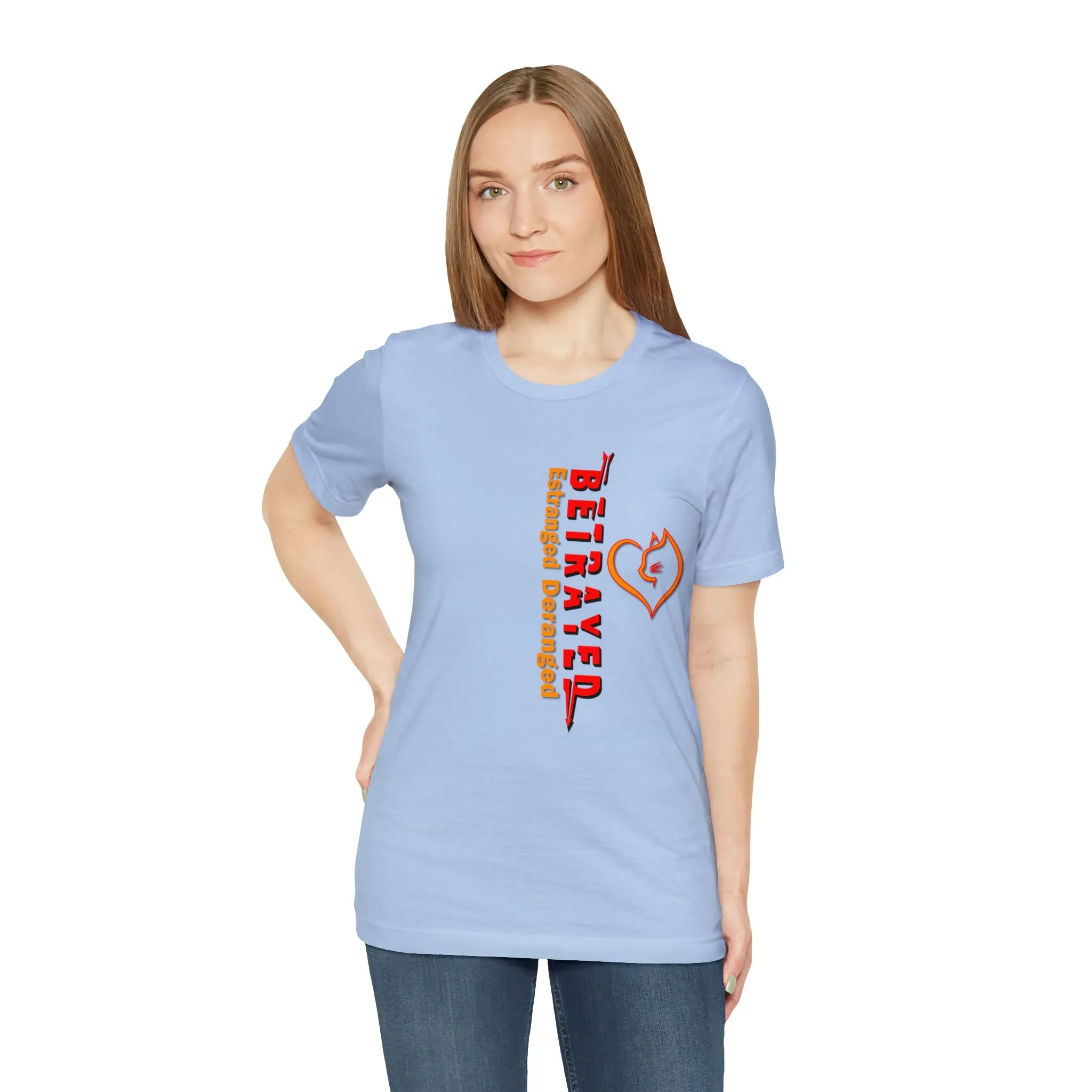 Betrayed T-Shirt Deceive Intimate Partner | Double-cross family graphics Summer tee Unfaithful Love T shirt