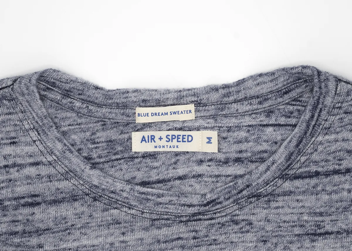 BLUE DREAM LONG SLEEVE SWEATER KNIT