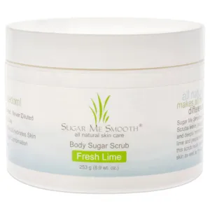 Body Scrub - Fresh Lime by Sugar Me Smooth for Unisex - 8.9 oz Scrub