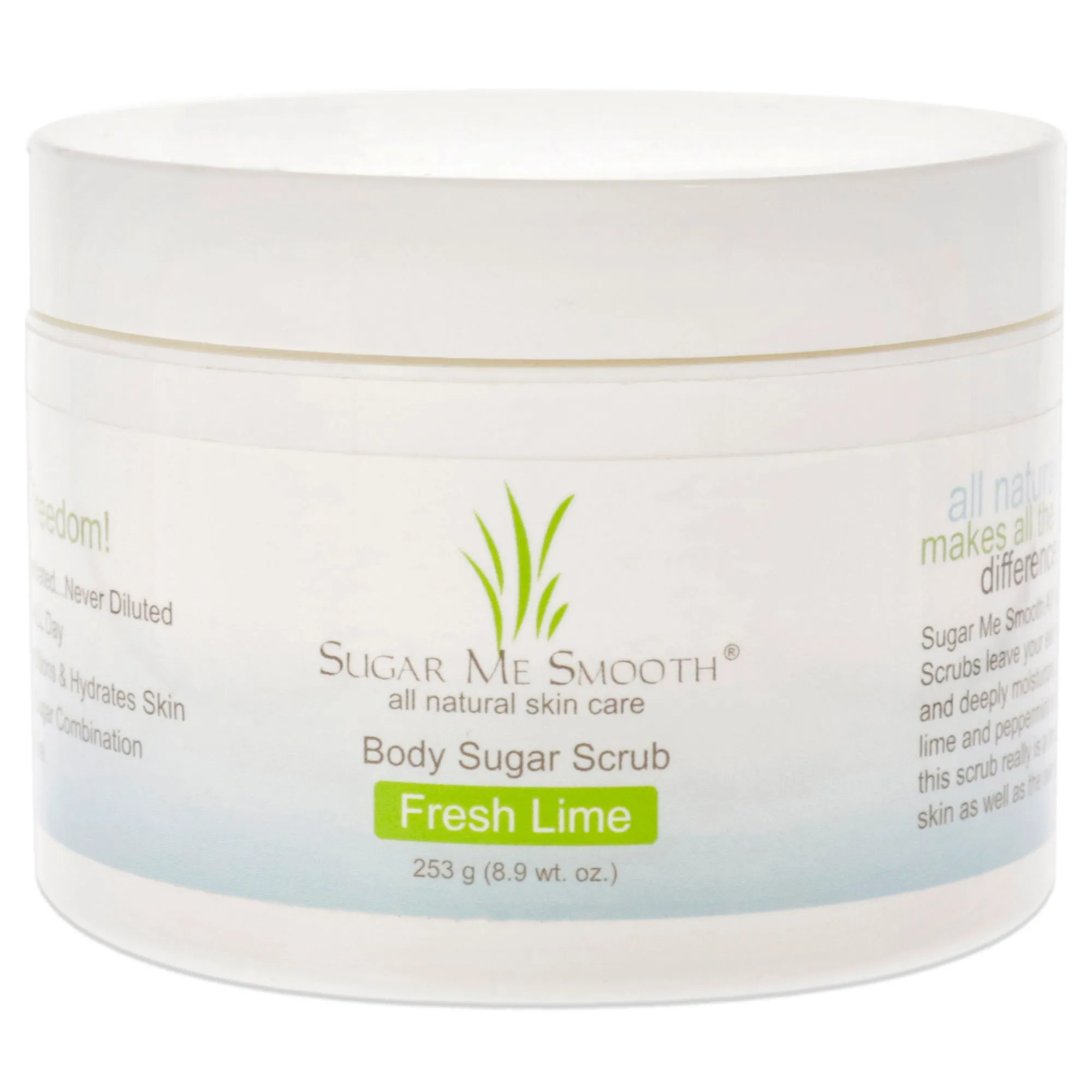Body Scrub - Fresh Lime by Sugar Me Smooth for Unisex - 8.9 oz Scrub