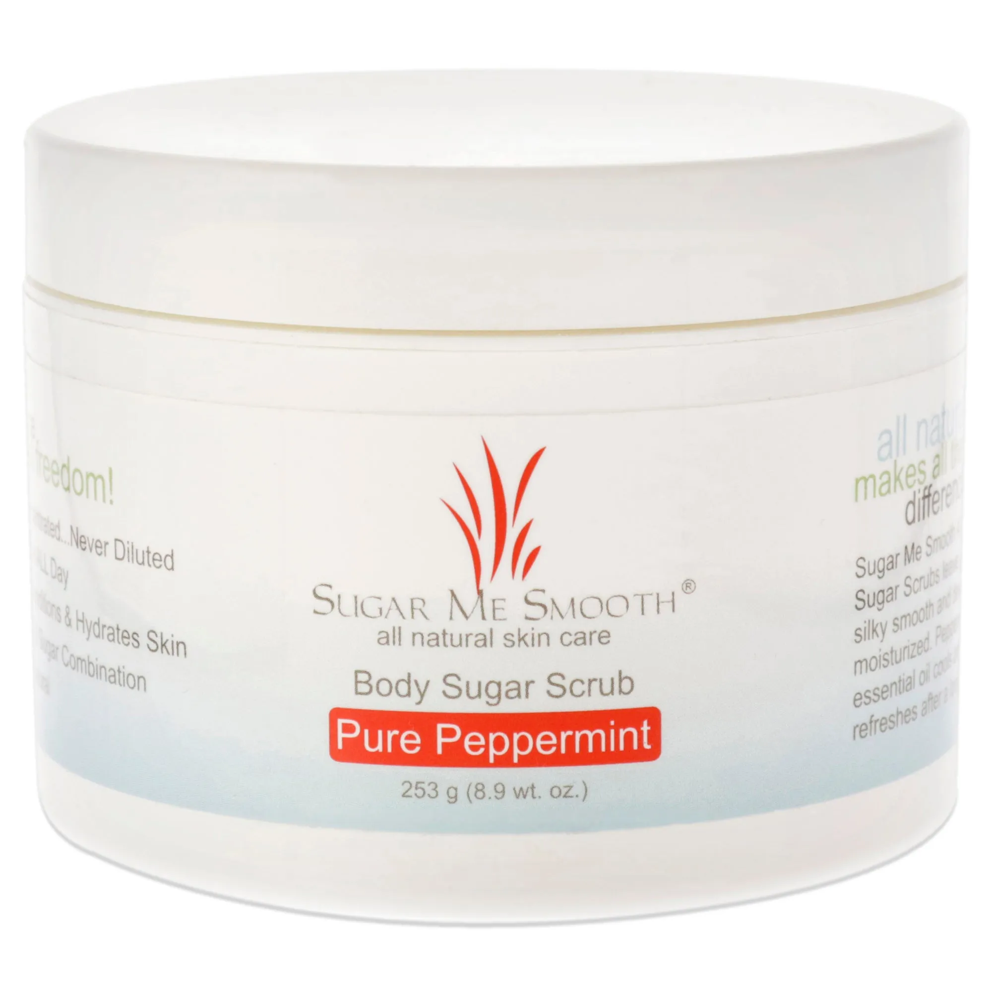 Body Scrub - Pure Peppermint by Sugar Me Smooth for Unisex - 8.9 oz Scrub