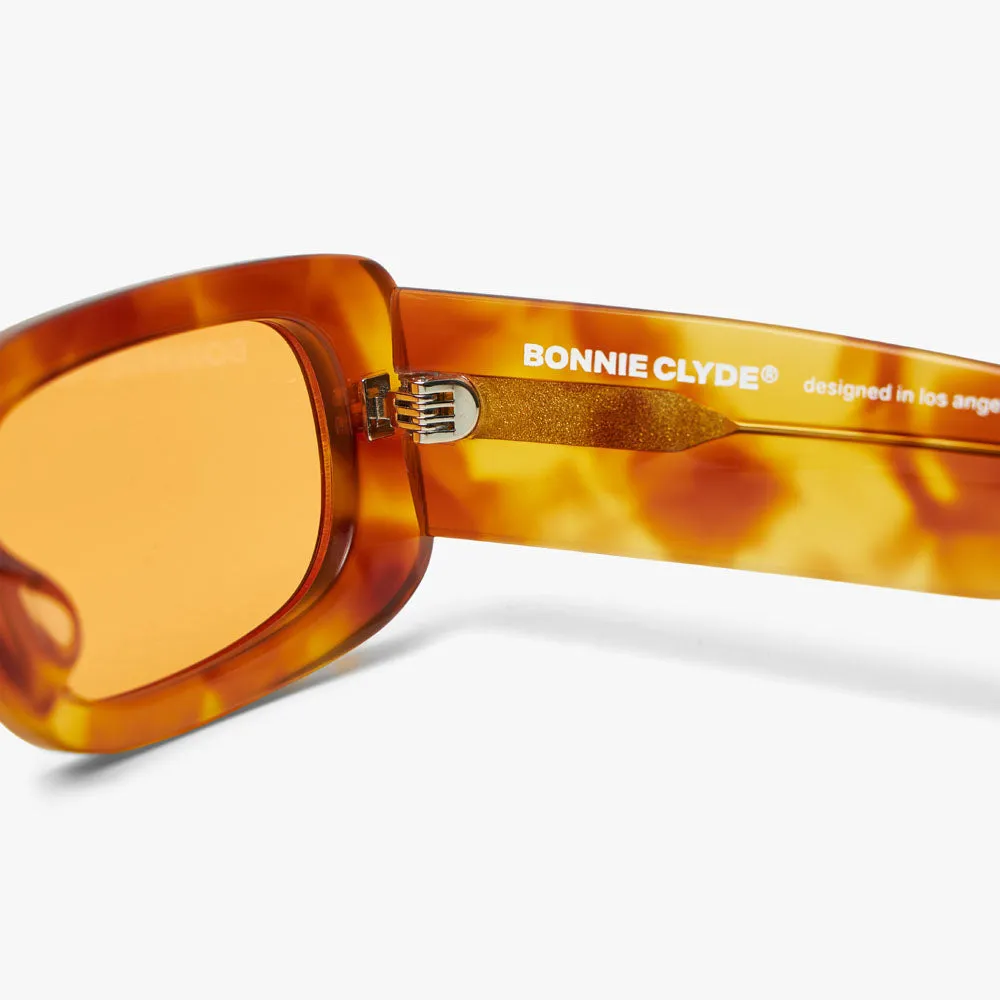 Bonnie Clyde Show And Tell Sunglasses Tortoise / Orange