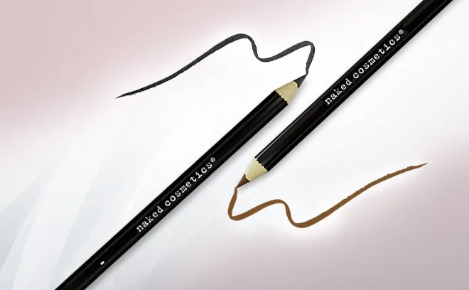 Brown and Black Eyeliner Pencils