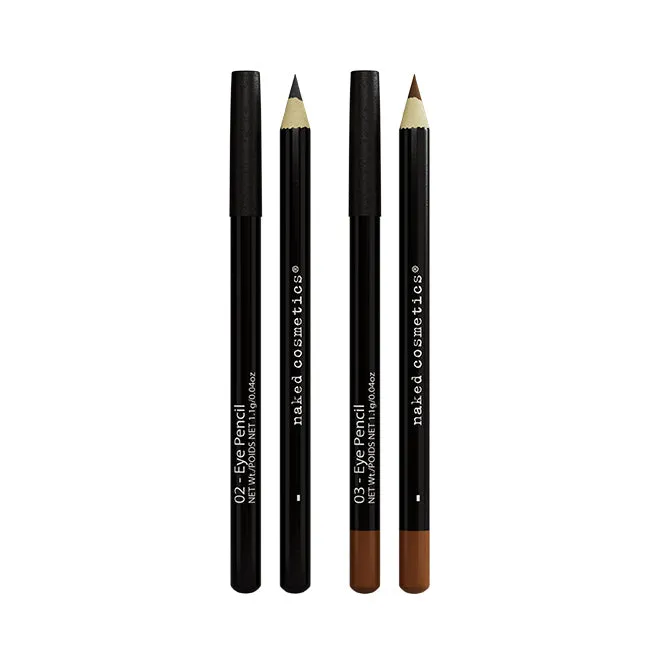 Brown and Black Eyeliner Pencils