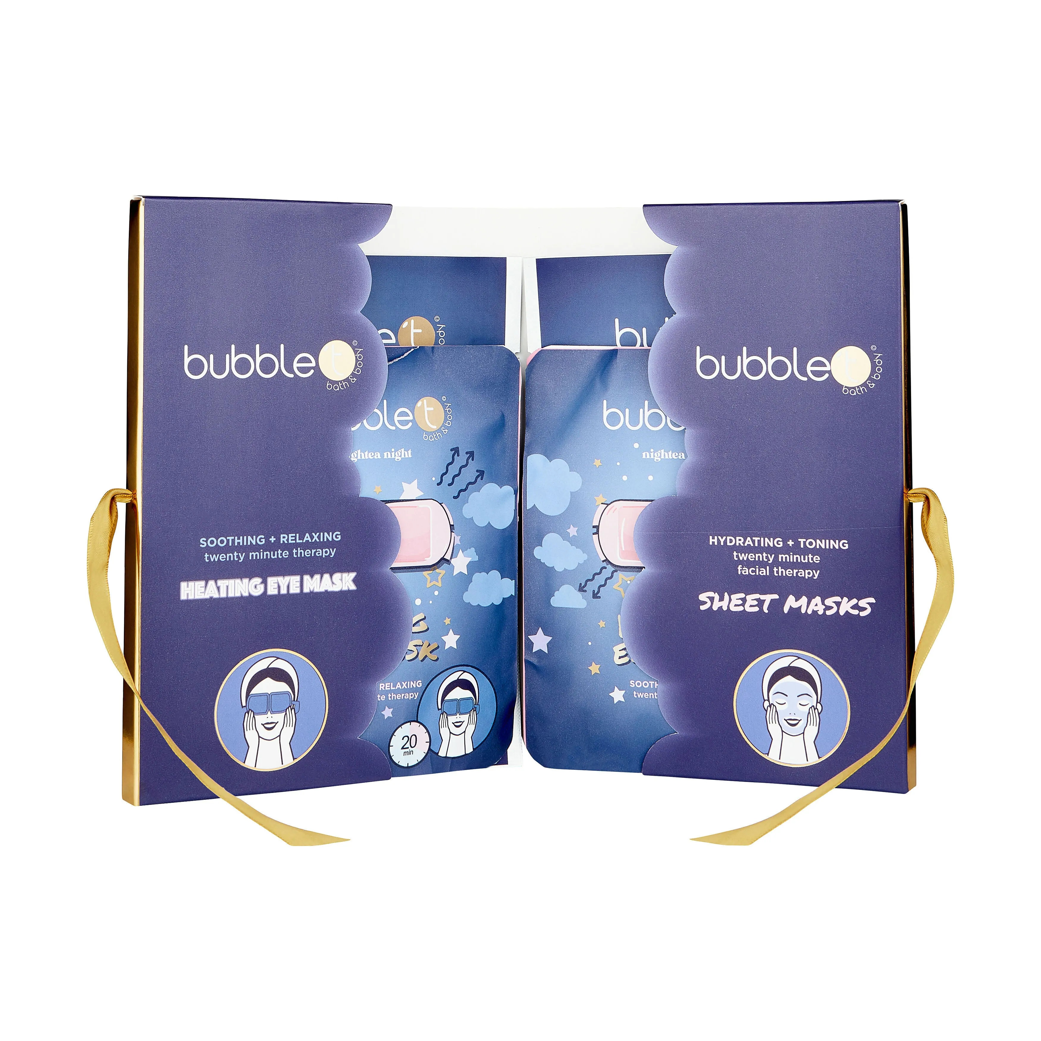Bubble T Sleep Night Time Masking Set
