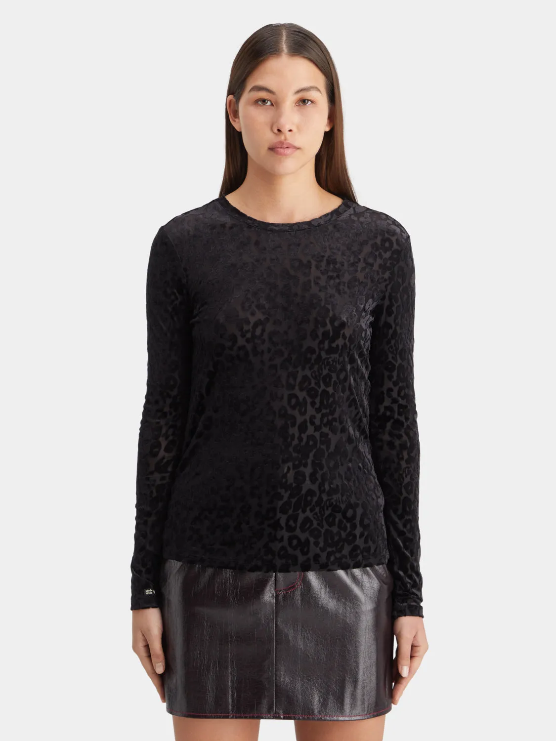 Burnout long sleeved t-shirt