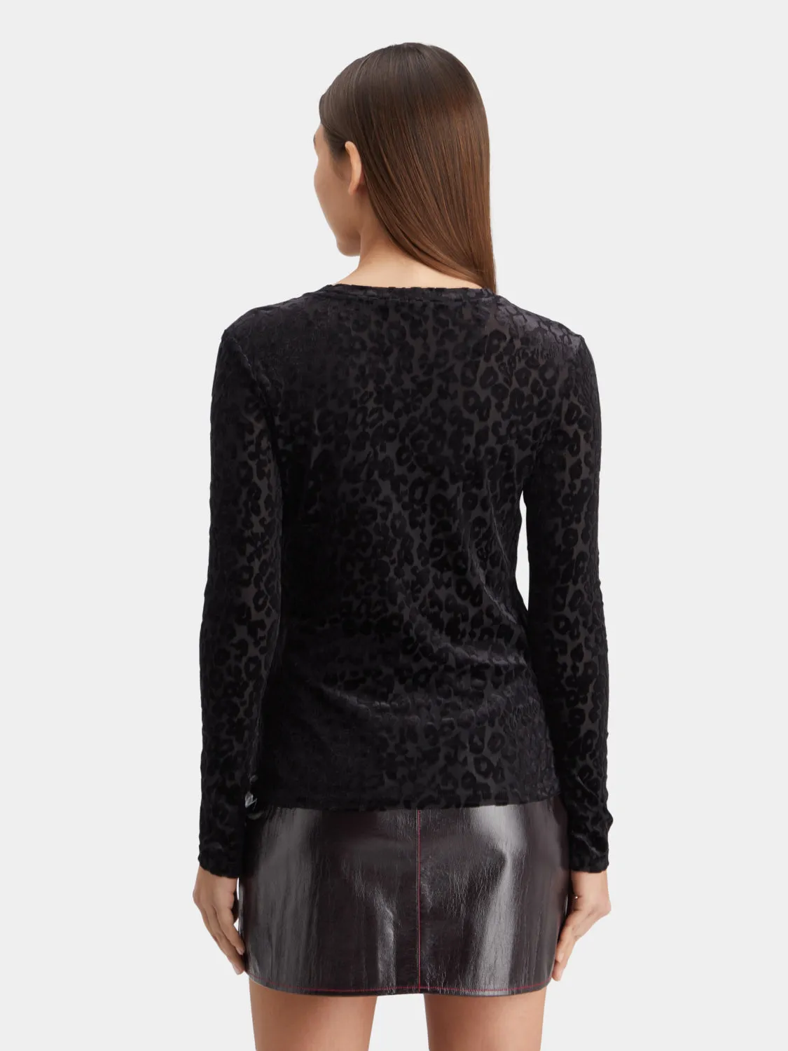 Burnout long sleeved t-shirt