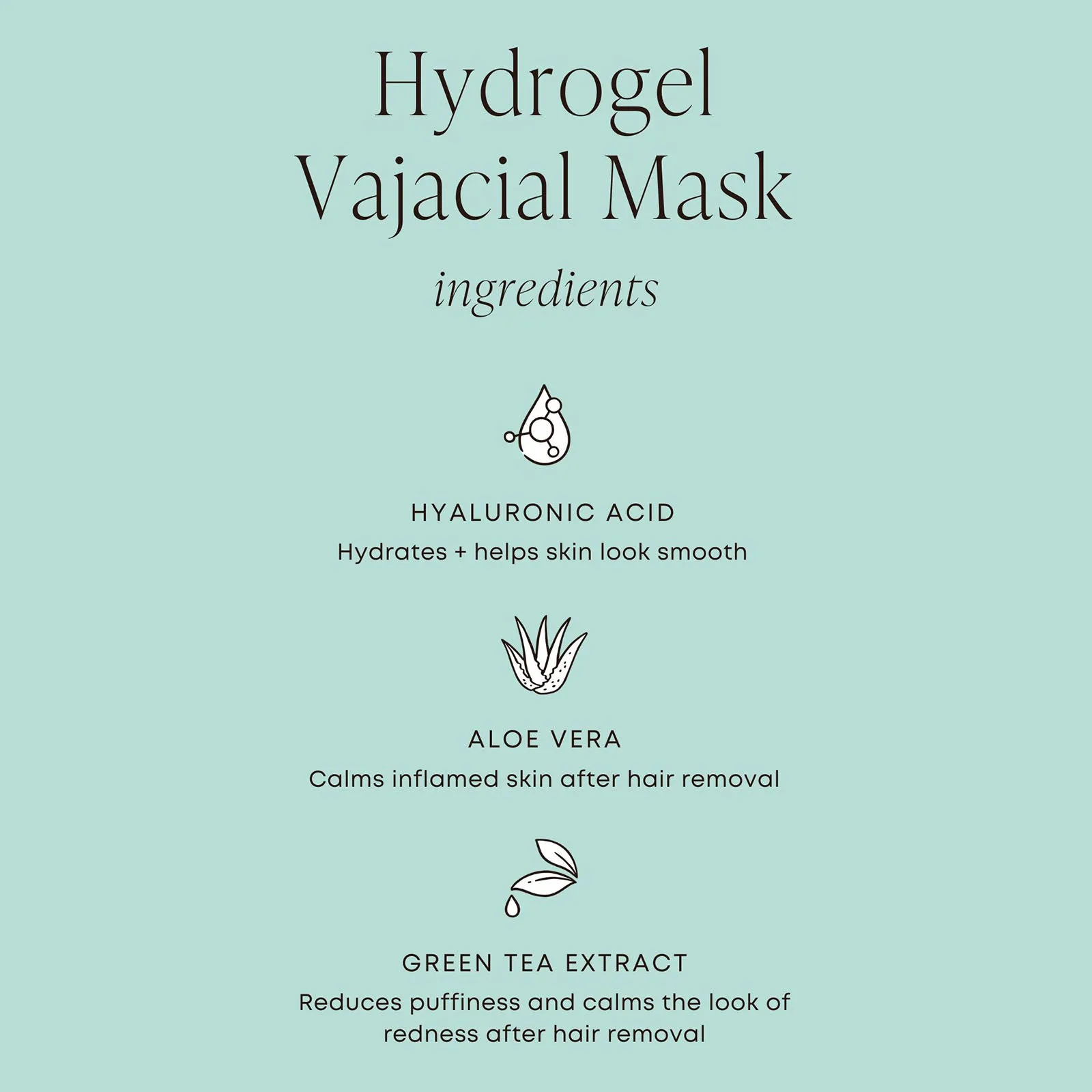BushBalm: Hydrogel Vajacial Side Strips