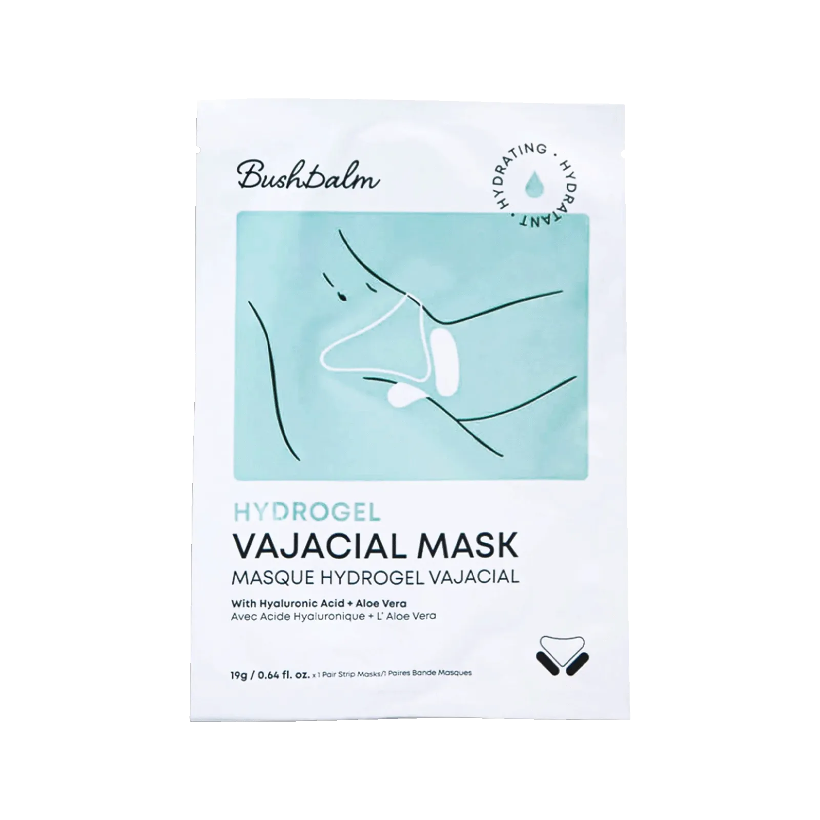 BushBalm: Hydrogel Vajacial Side Strips