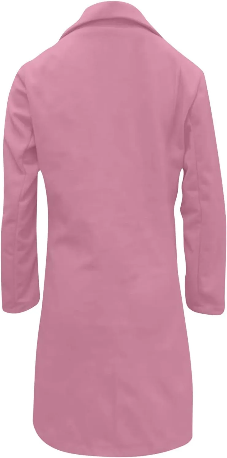 Business Casual Blazers & Tops - Women's Trench Coat Jackets