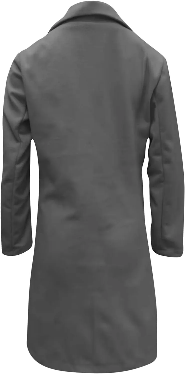 Business Casual Blazers & Tops - Women's Trench Coat Jackets