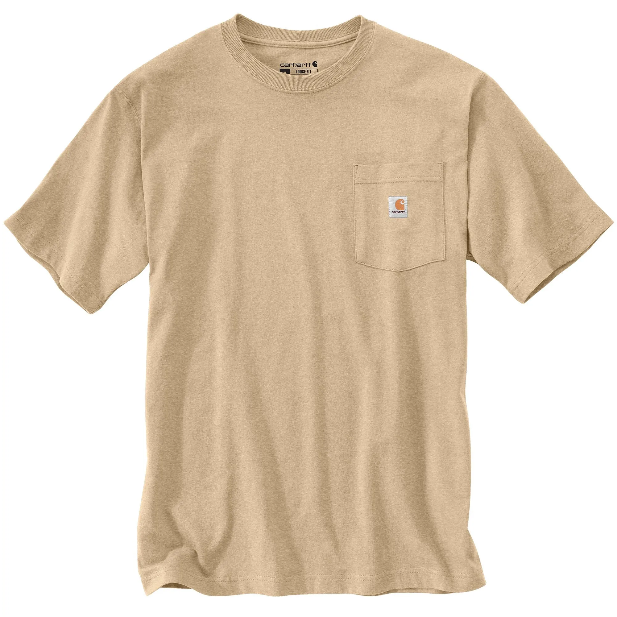 Carhartt Men's Short Sleeve Pocket T-Shirt_Beach Heather