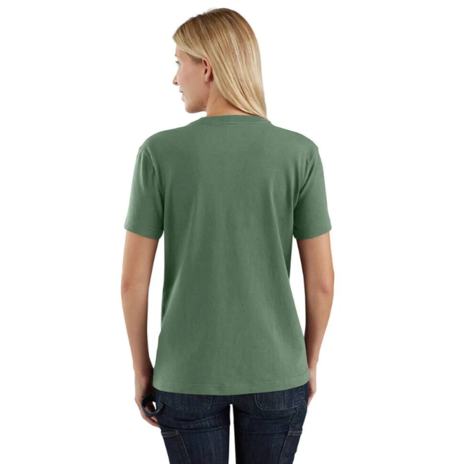 Carhartt Women's Short Sleeve Pocket T-Shirt_Frosted Balsam