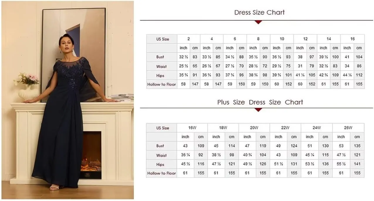 Chiffon Cape Mother of The Bride Dresses for Wedding Laces Appliques Scoop Formal Dresses Evening Gowns