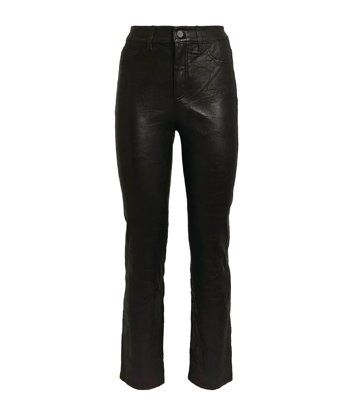 Cindy Leather Pants in Black