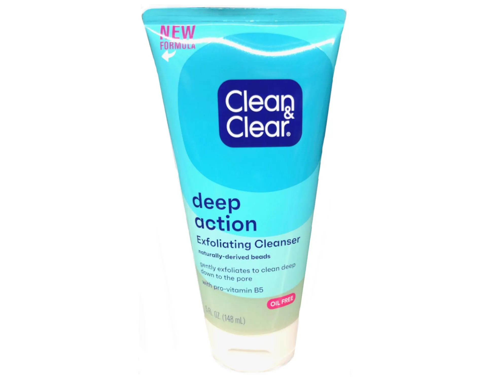 Clean & Clear Exfoliating Facial Cleanser, Oil-Free