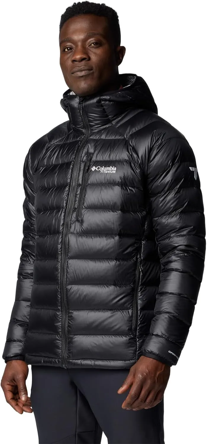 Columbia mens Arctic Crest Down Hooded Jacket