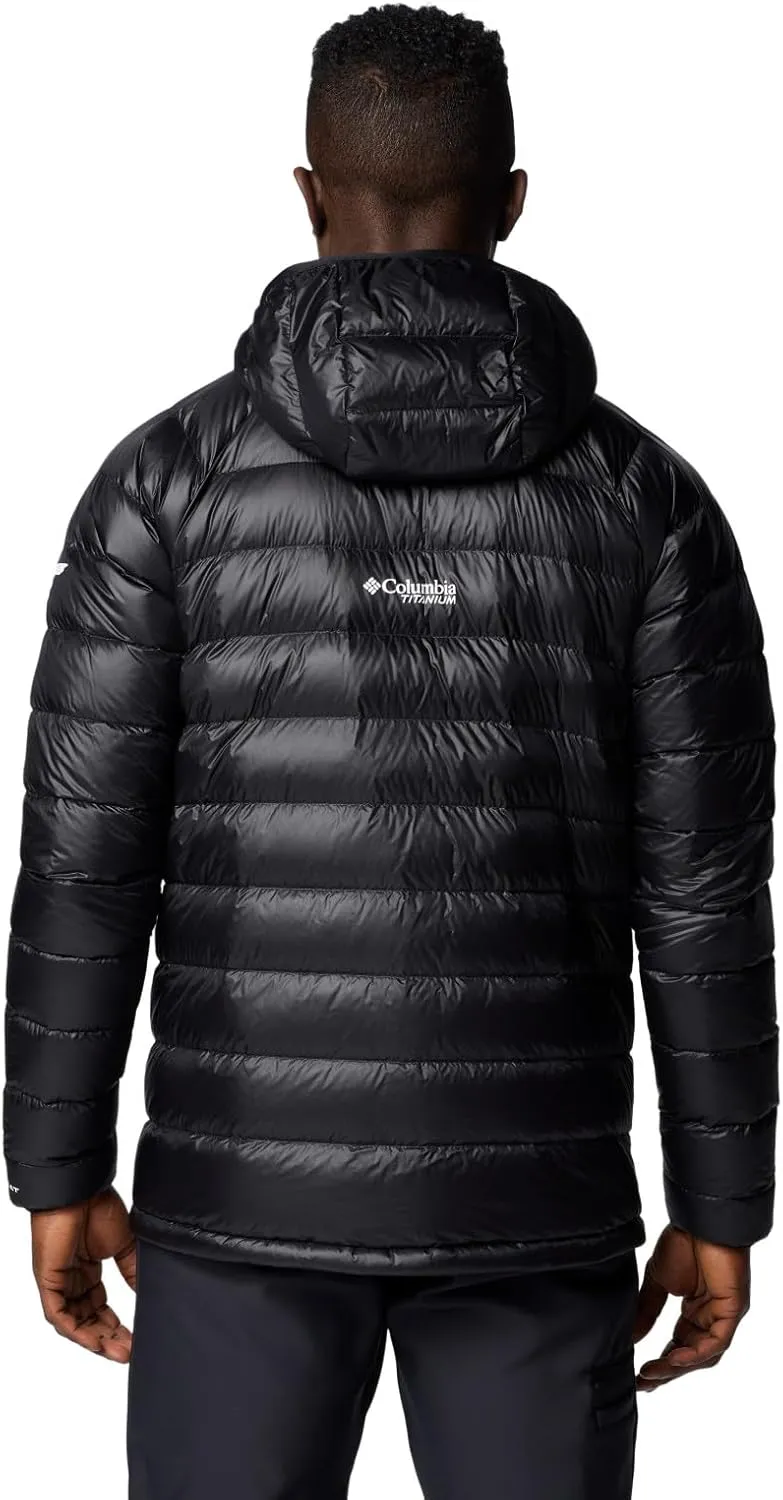 Columbia mens Arctic Crest Down Hooded Jacket